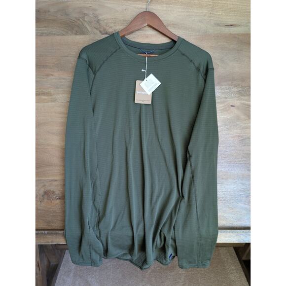 Patagonia Shirt Mens 2XL Pine Green Capilene Thermal Weight Tee 43647FA24 NWT - Picture 1 of 5